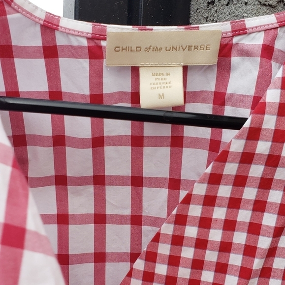 Anthropologie Plaid Bodysuit , by Child Of The - Picture 3 of 3